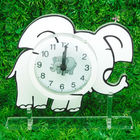 Creative CMYK Printing Anime Alarm Clock Elephant Shaped Sweep Movement