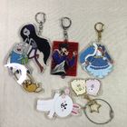 Customized Acrylic keychain/pendent with Anime figure/star/Cartoon figure/Company Logo Printed