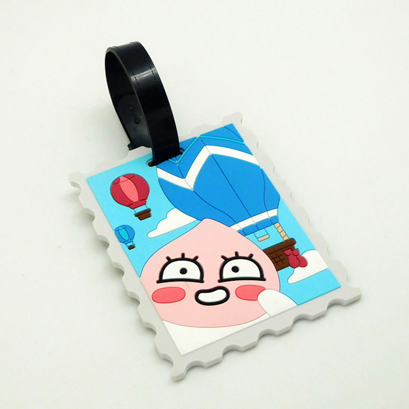 High Definition Custom Plastic Luggage Tags Exquisite Workmanship For Kids