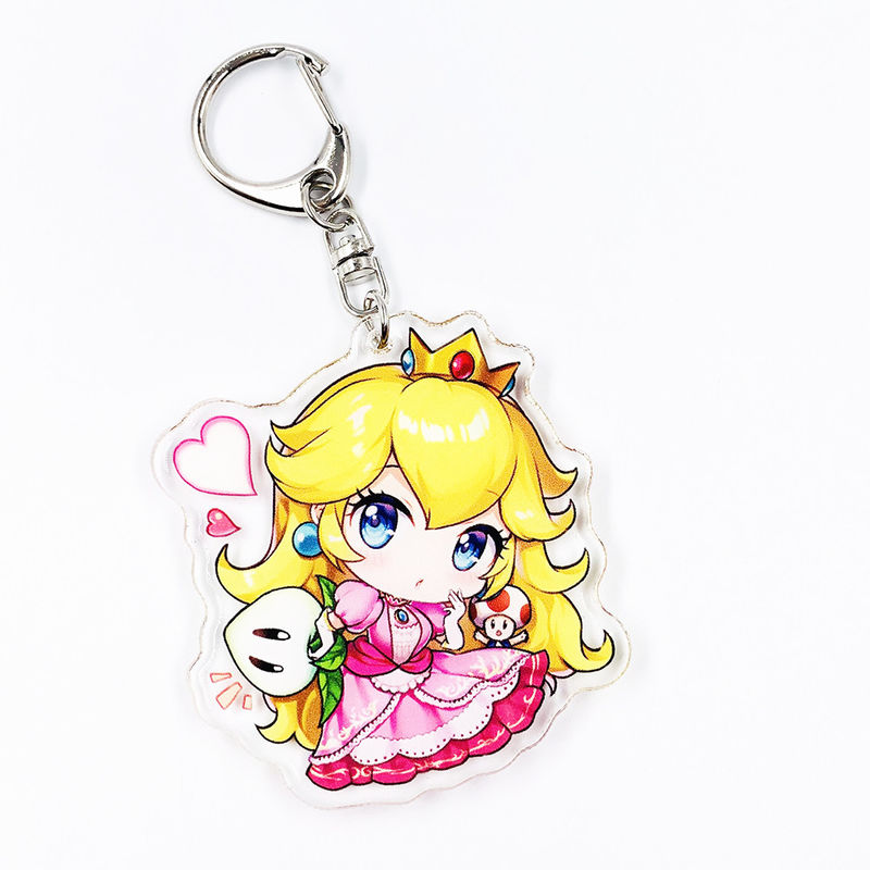 Laser Cutting Glitter Epoxy Charms , Cartoon Charms For Jewelry Making