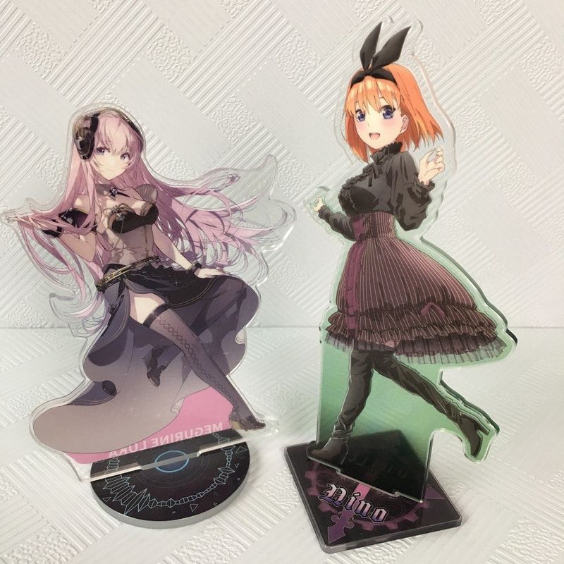 CMYK Print Anime Gift Set Magnetic Custom Acrylic Standees