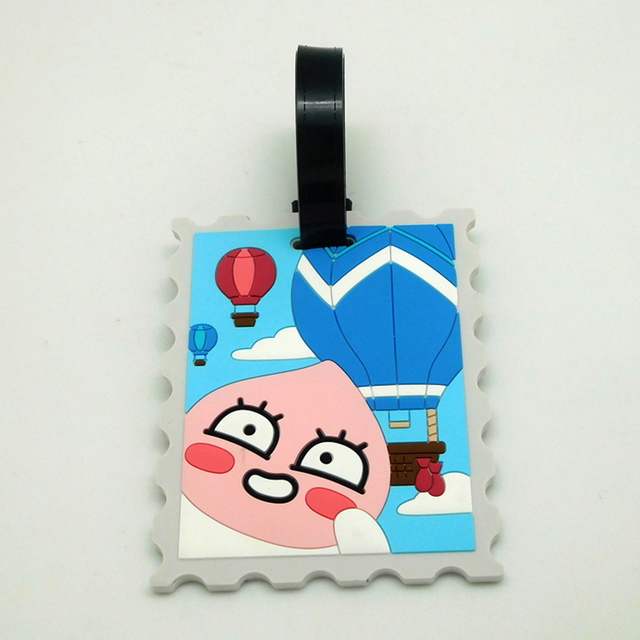 High Definition Custom Plastic Luggage Tags Exquisite Workmanship For Kids