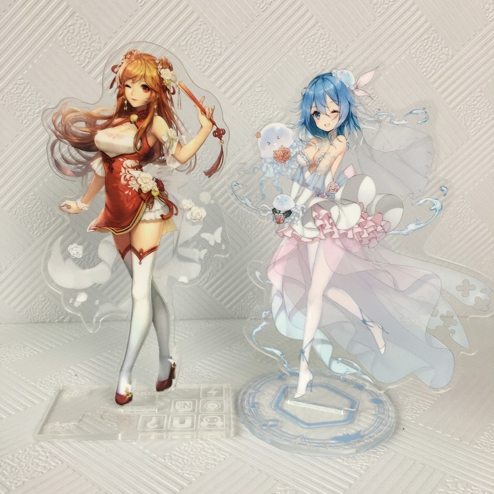 Die Cut Anime Acrylic Standee Double Sided Printed For Birthday Gift